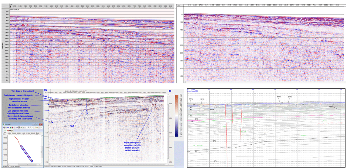 2D Ultra High Resolution QC, Processing, Interpretation steps